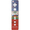 Haiti Flag Dark Wood Wii Remote Controller Skin